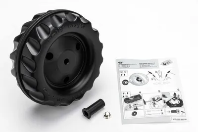Produktbild von Rolly Toys Onderdeel: voorwiel/wiel aanhanger Kid (210x85)