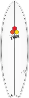 Produktbild von Surfboard CHANNEL ISLANDS X-lite PodMod 6.6 Weiss