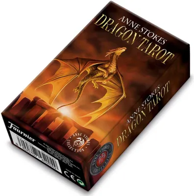 Produktbild von Fournier Tarotkarten Drachen Anne Stokes Fantasy Kartendeck