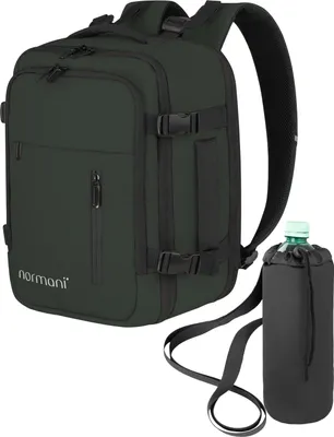 Produktbild von normani Erweiterbarer Handgepäck-Rucksack mit Flaschentasche