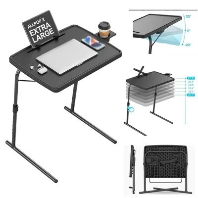 Produktbild von Laptoptisch Notebooktisch Betttisch Computertisch Schreibtisch für Laptop Tablet