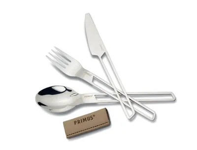 Zdjęcie produktu dla Primus CampFire, Stal nierdzewna, Zestaw przyrządów, Srebrny, Stal nierdzewna, Srebrny, 178 mm