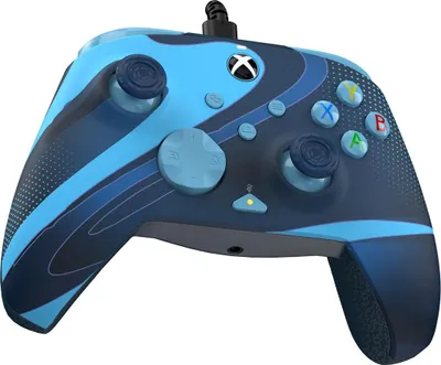 Zdjęcie produktu dla PDP REMATCH GLOW Advanced, Gamepad, PC, Xbox One, Xbox Series S, Xbox Series X, D-pad, Przycisk menu, Przycisk udostępniania, View button, Analogowa/Cyfrowa, Przewodowa, USB