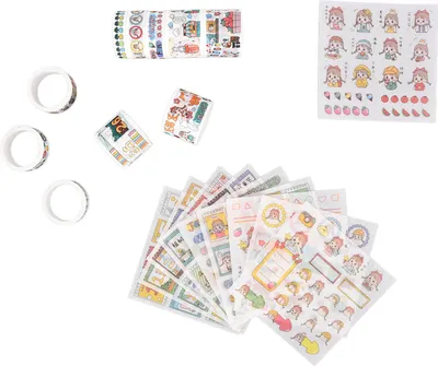 Image de Washi Tape DIY Décoration wiederholt Paste keine Markierungen Schneidet Set83194 Festivalpläne