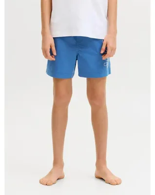 Produktbild von Jack & Jones Maui Wave Logo Badeshorts Blau 16 Years Junge Blau 16 Years