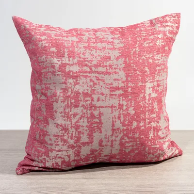 Produktbild von Kissen von Lysel - rosa Mafana 48x48, synthetisches Mischgewebe Dekokissen
