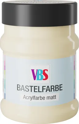 Produktbild von VBS Bastelfarbe, 230 ml Elfenbein