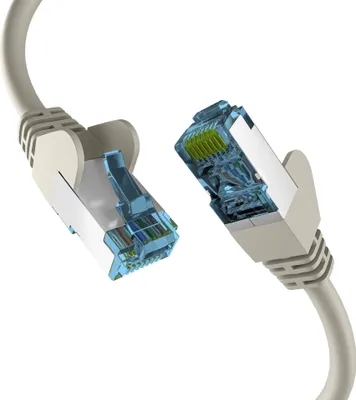 Image de EFB RJ45 PATCHKABEL mit CAT7 ROHKABEL GRAU 1m