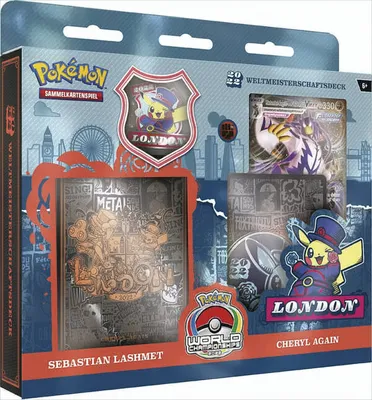Produktbild von Pokemon Weltmeisterschaftsdeck 2022 Sebastian Lashmet
