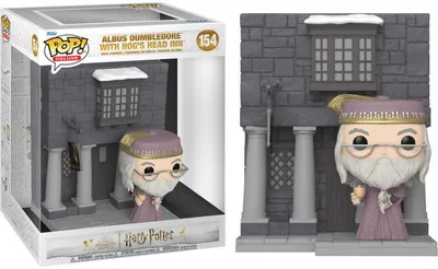 Image de Figurine Funko POP Deluxe Harry Potter 154 Albus Dumbledore with Hogs Head In
