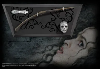 Produktbild von Harry Potter – Wand von Bellatrix Lestrange mit Display