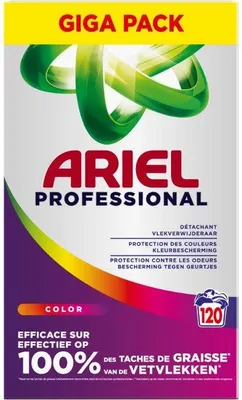 Produktbild von Ariel Professional Color Waschpulver - Waschmittel - 6,6 kg - 120 Wäschen