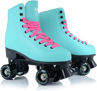 Image de Pattins à roulettes rétro pour filles, avec roulements ABEC7