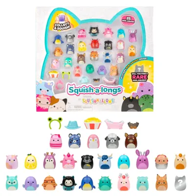 Immagine prodotto di Squishmallows Squish-a-longs - Set di 25 pezzi