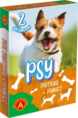 Zdjęcie produktu dla Alexander Piotruś I Pamięć - Gra Karciana Dla Dzieci Z Pieskami
