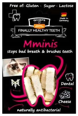 Produktbild von Bissfeste Knabberstücke für Katzen Mminis