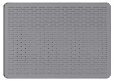 Silikon-Kochfeldabdeckung 76x53 cm, hitzebeständig, grau