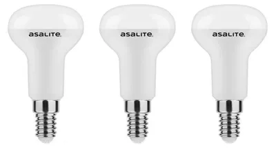 Produktbild von Asalite LED-Lampe R50 E14 5W 400lm 3000K 220-240V 3 Stück