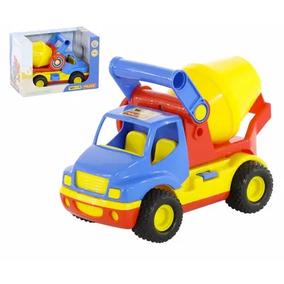 Obrázok produktu pre WADER ConsTruck Nákladné auto na betón Nákladné auto s miešačkou na betón Stavenisko Farebné