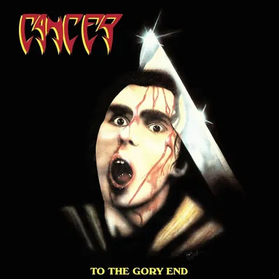 Immagine prodotto di Cancer - To The Gory End (Ristampa) (Edizione Anniversario) (Vinile color marmorizzato bordeaux traslucido) (LP)