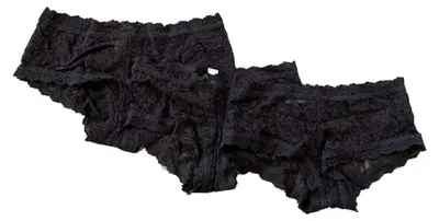 Produktbild von Set aus 3 Boyshorts aus Elastischer Spitze