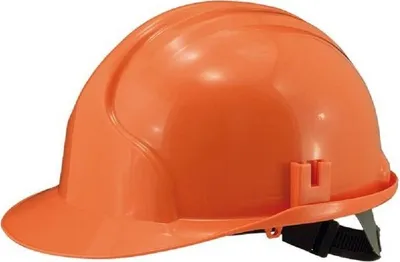 Produktbild von Bauhelm RAW-POL KASPE Größe 53 bis 61 cm orange
