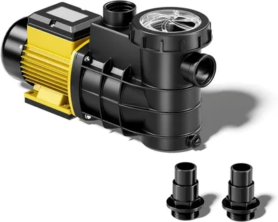 Image de Pompe de piscine, pompe de filtration, 7500 L/h, 380 W, pompe de circulation pour une eau claire