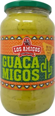 Produktbild von Los Amigos Tex Mex Guacamigos Guacamole Sauce  950ml Glas Dip Mexiko