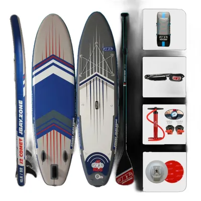 Image de Jbay Zone J2 Comet 320 x 81 x 15, planche de paddle tout terrain pour 145 kg