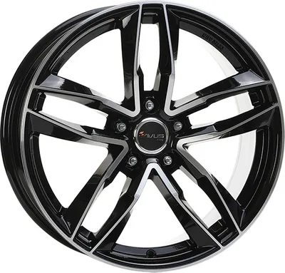 Produktbild von Alufelge Avus Af16 9X20 5X112 Et 40 Black Polished