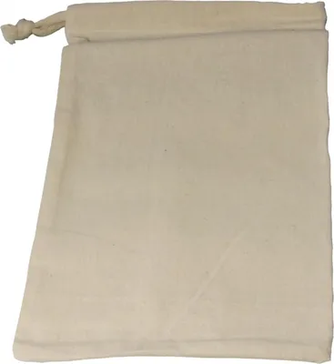 Produktbild von 5 Baumwollbeutel mit Kordelzug 16x18 cm