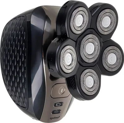 Image de Soulima 26423 Rasoir et tondeuse rotatifs 7 en 1, noir