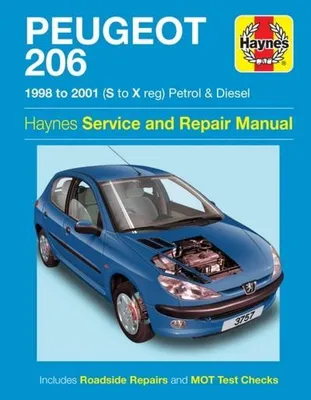 Produktbild von Peugeot 206 Service and Repair Manual