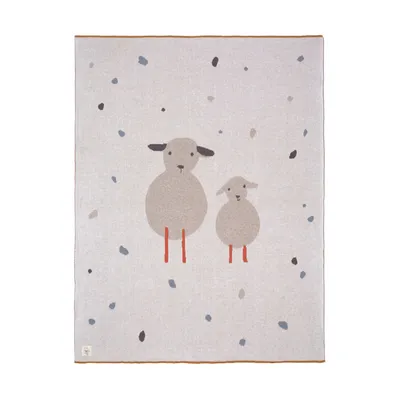 Produktbild von Lässig Babydecke 75x100 Tiny Farmer Sheep