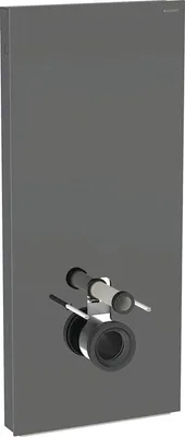 Immagine prodotto di Geberit Monolith module sanitaire pour WC suspendu, 114 cm, entrée deau derrière au centre, avec tubulure de raccordement, 131.031.JK.5, 131.031.JK.5