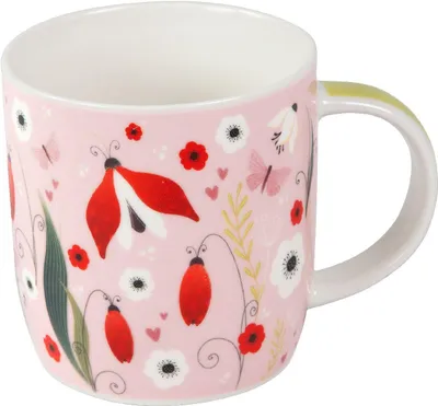 Produktbild von Goldbuch Porzellantasse Secret Garden pink, 46 684