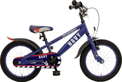 Produktbild von 16" Kinderfahrrad "NAVY" matt-marineblau – Bachtenkirch