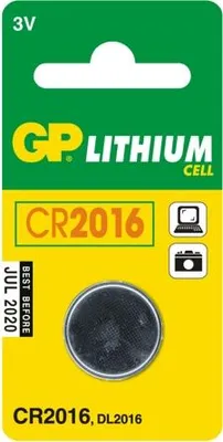 Imagen del producto de GP 0602016C5 Gp Lith.Knopfzellen CR2016 5er