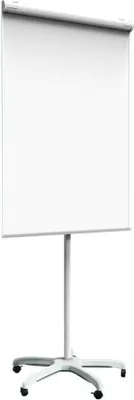 Produktbild von ALLboards Flipchart 100x70cm, Mobil, auf Rollen, Whiteboard Magnettafel Magnetisch, Trocken Abwischbar