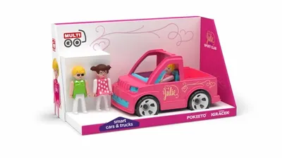 Obrázek produktu pro Efko Igráček MultiGO Trio Julie sport club - auto pro holčičky s figurkami