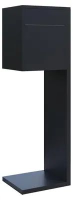 Produktbild von Standbriefkasten Hermes in Schwarz