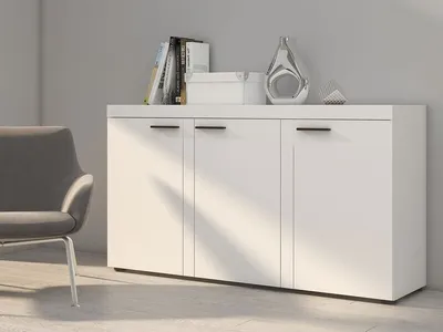 Obrázek produktu pro Komoda s dvířky PUMBA - bílá