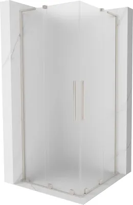 Zdjęcie produktu dla Mexen Velar L Duo Kabina Prysznicowa 80x80 Szron Nikiel Szczotkowany