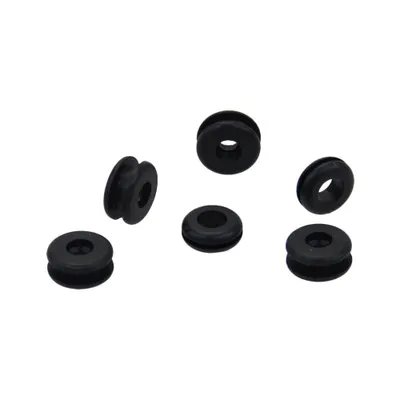 Produktbild von Haltegummi Set Seitendeckel 6-teilig für Zündapp CX CS Hai 25 50 Typ 448 / K 80 Typ 540