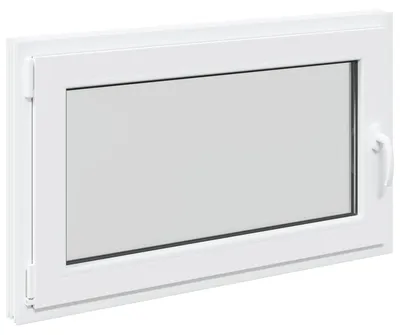 Immagine prodotto di vidaXL Finestra da cantina RISOR 100 x 70 cm in PVC e vetro, bianco