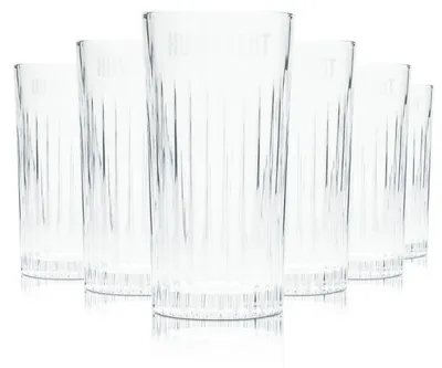 Produktbild von 6x Humboldt Gin Glas 0,36l Longdrink Cocktail Kontur Gläser Gastro Kbar Tonic