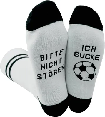Produktbild von Coole Socke Ich Gucke Fußball, bitte nicht stören - Grösse 41-45