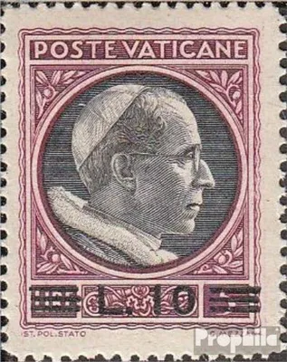 Produktbild von Briefmarken Vatikanstadt 1945 Mi 122 postfrisch Aufdruckausgabe