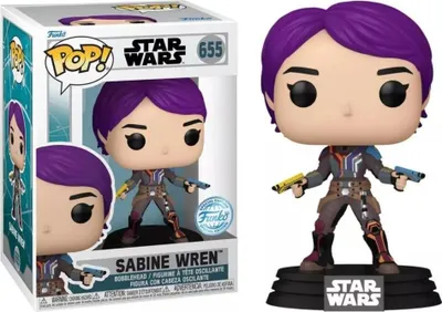 Productafbeelding van Star Wars: Clone Wars POP! Vinyl Figuur Sabine Wren (GW), 9 cm