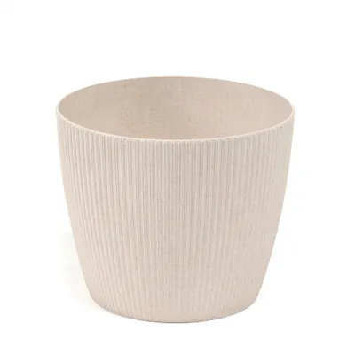 Produktbild von Blumentopf Kunststoffhülle weiß 16 cm Magnolia Jumper